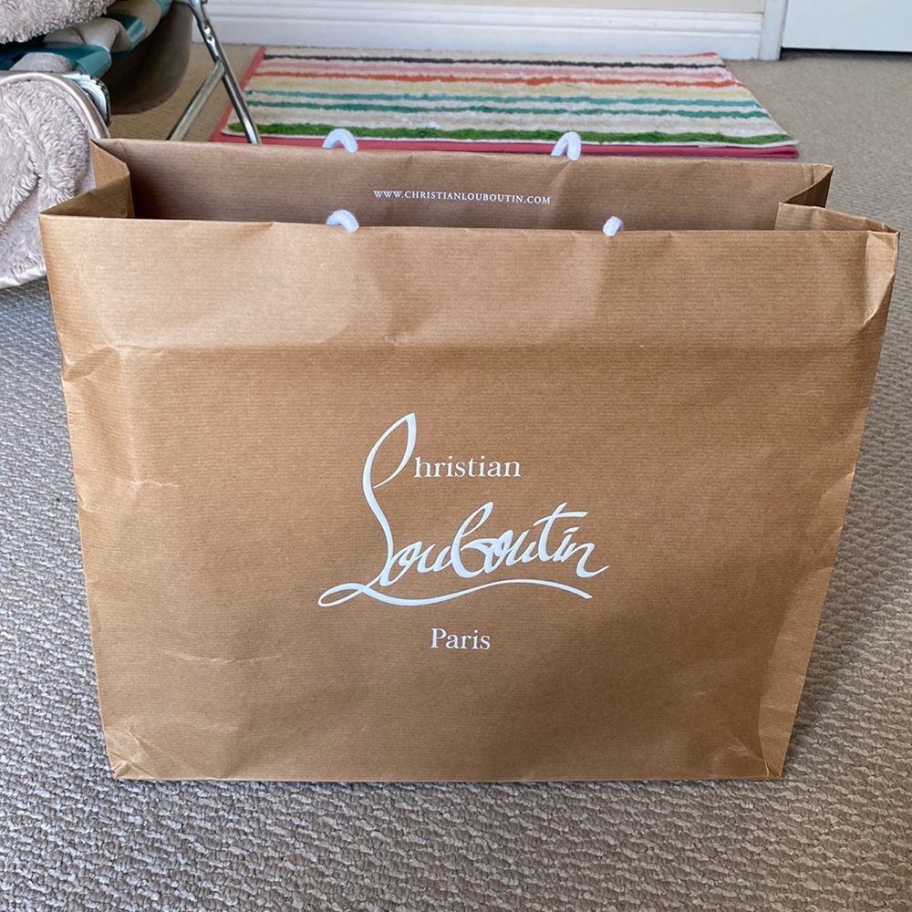 Christian Louboutin shopping bag